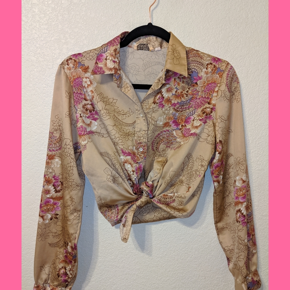 Vintage Floral Top